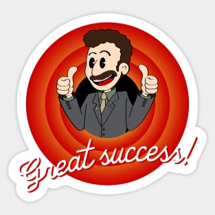 Great success! Sticker